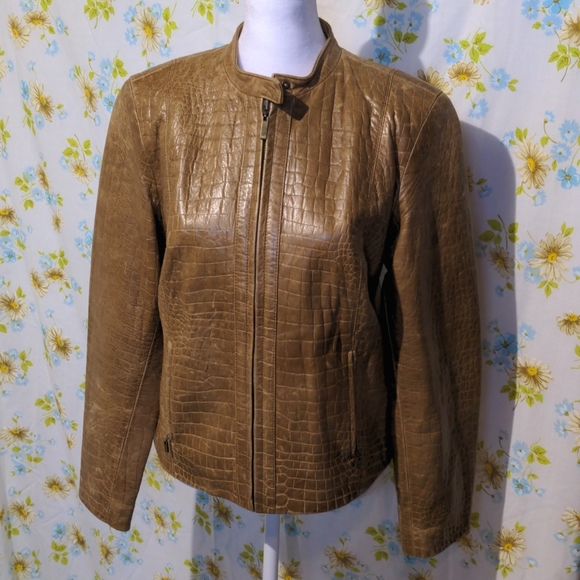Cole Haan Lambskin Jacket - Picture 1 of 8